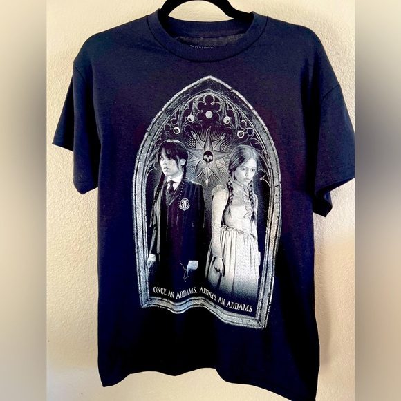 Womens wednesday adams tshirt - Picture 1 of 2